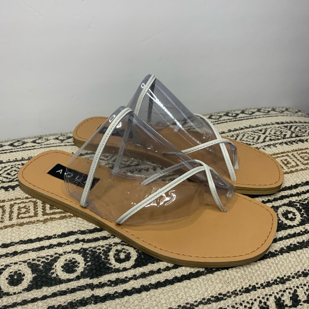 AQUA Zeus Strappy Sandals